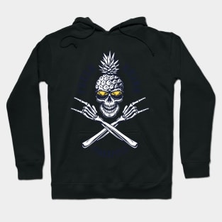 Vintage Sunglasses Pineapple Skull - Funny Hoodie